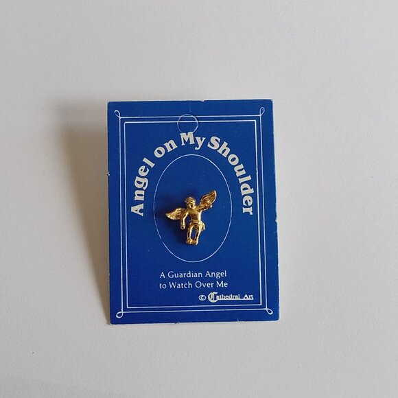 ๐ฏ 10 for $10 / Angel on My Shoulder Guardian Angel Pin to Watch Over You - Picture 5 of 8
